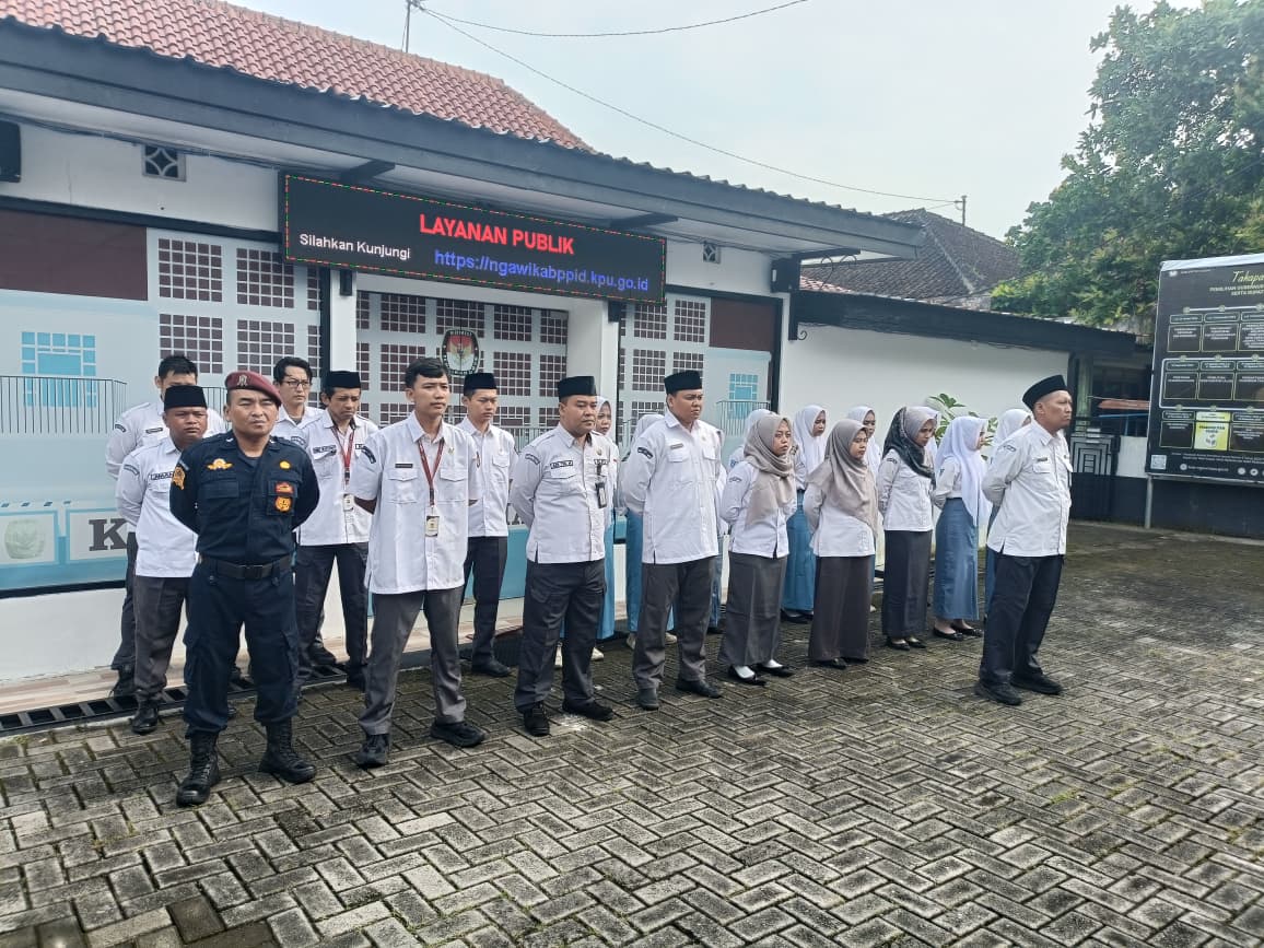 APEL PAGI KPU NGAWI 2-3-2026